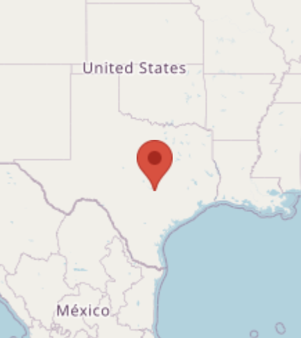 Map locating Cora Science in Austin, Texas